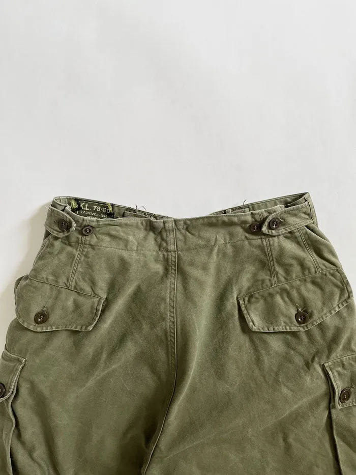 60s Dutch Army cargo pant 31x32