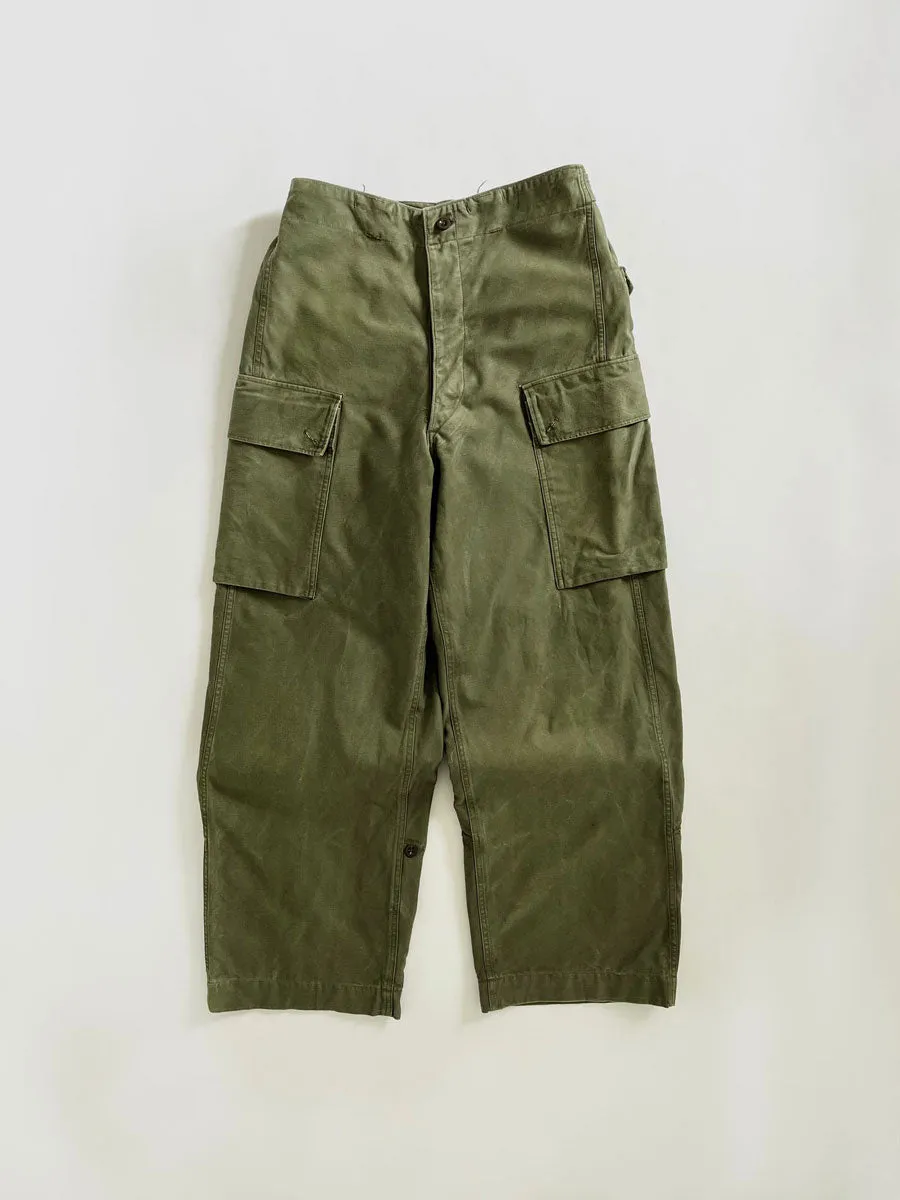 60s Dutch Army cargo pant 31x32
