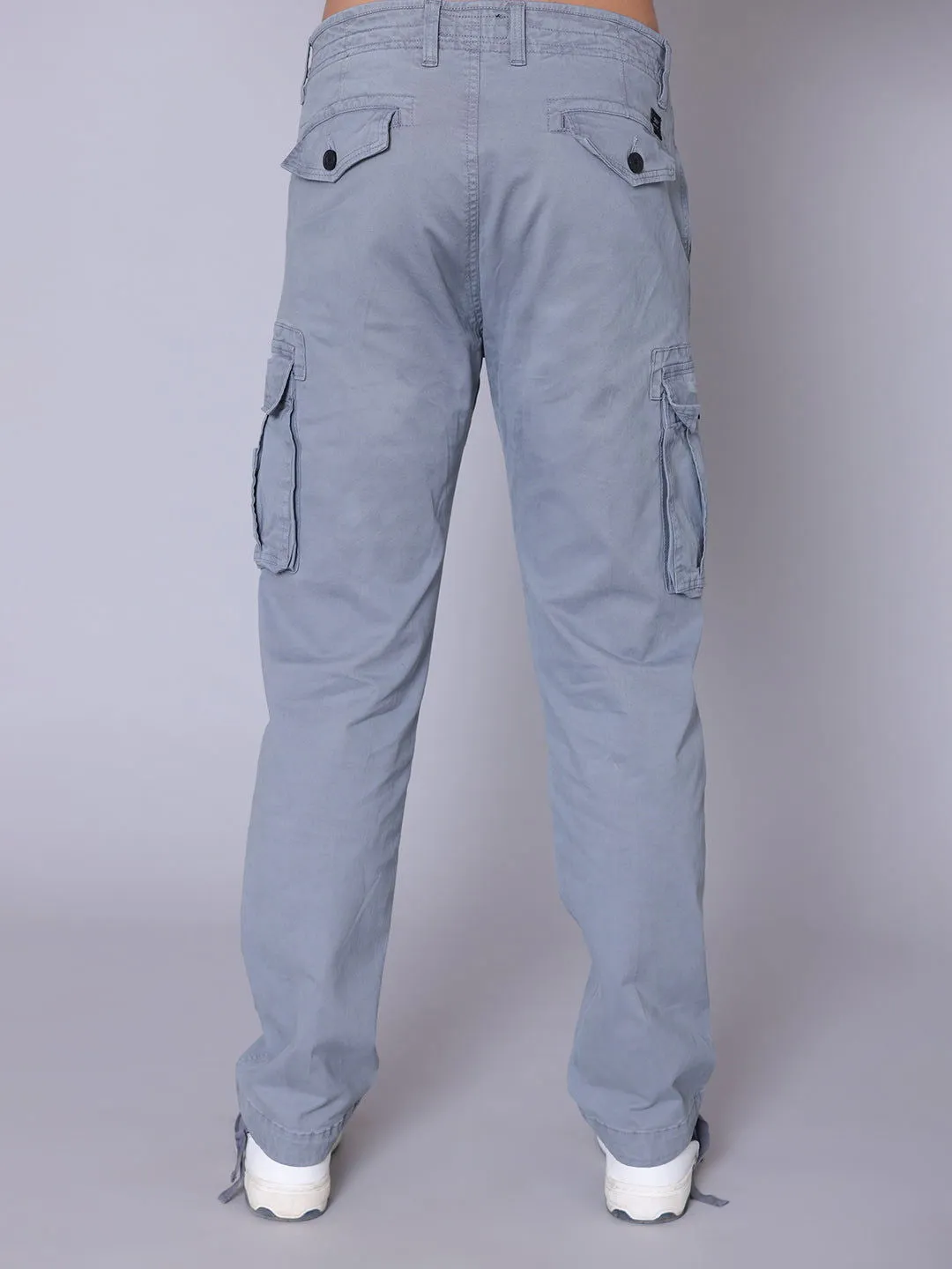 7 Pockets Cargo-Light Grey