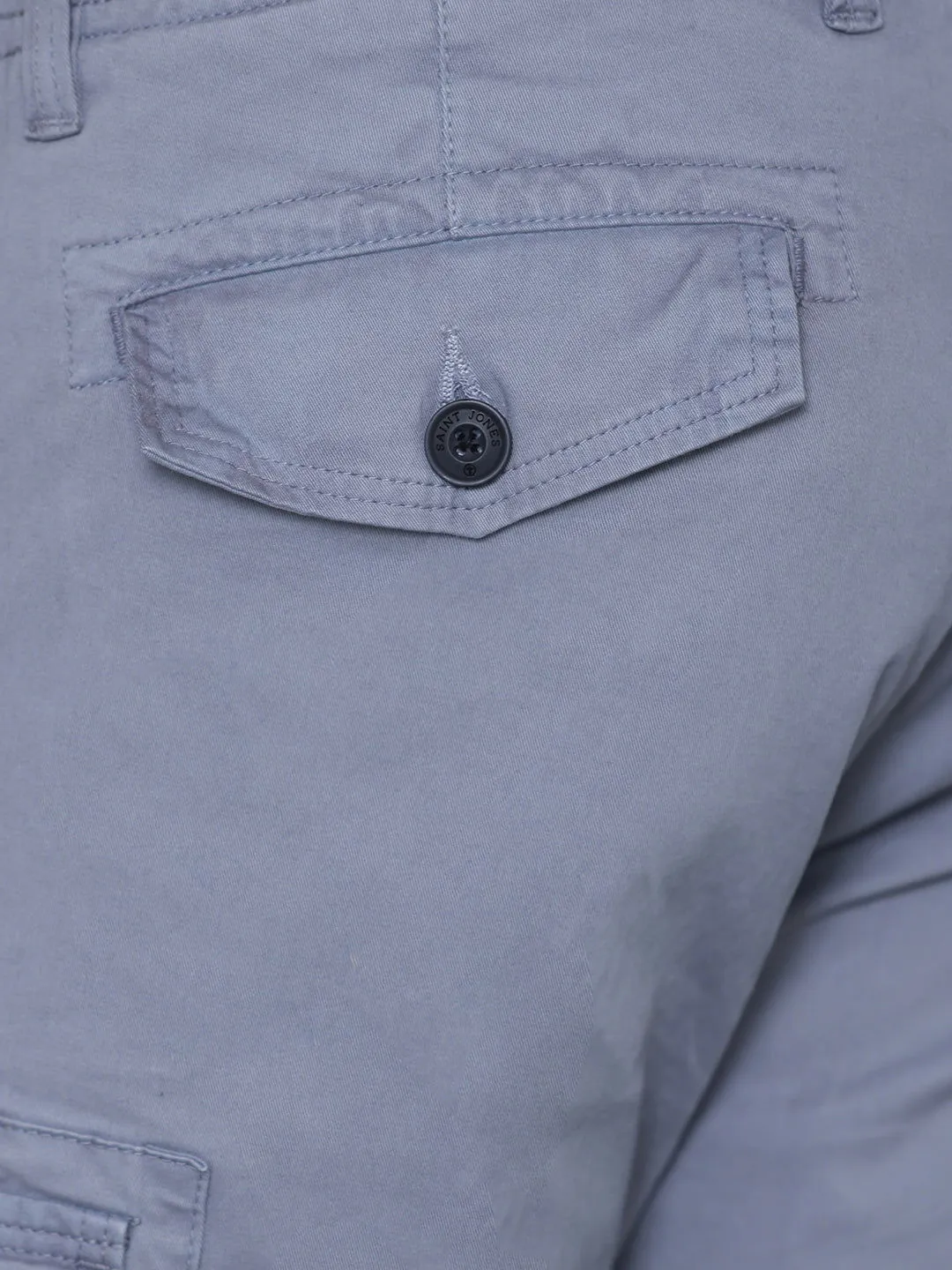 7 Pockets Cargo-Light Grey