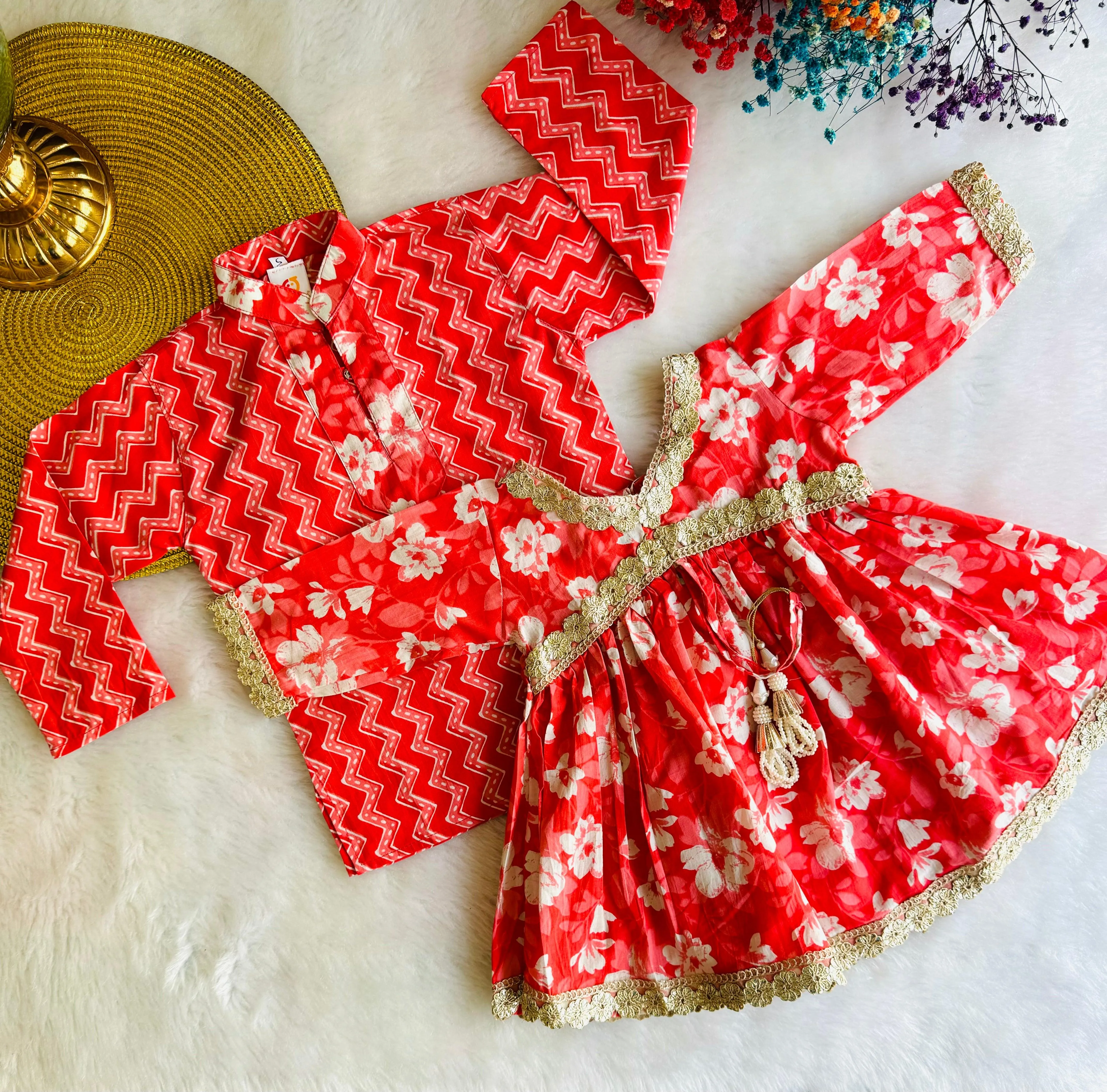 Alyaa Kurti Afghani Sets