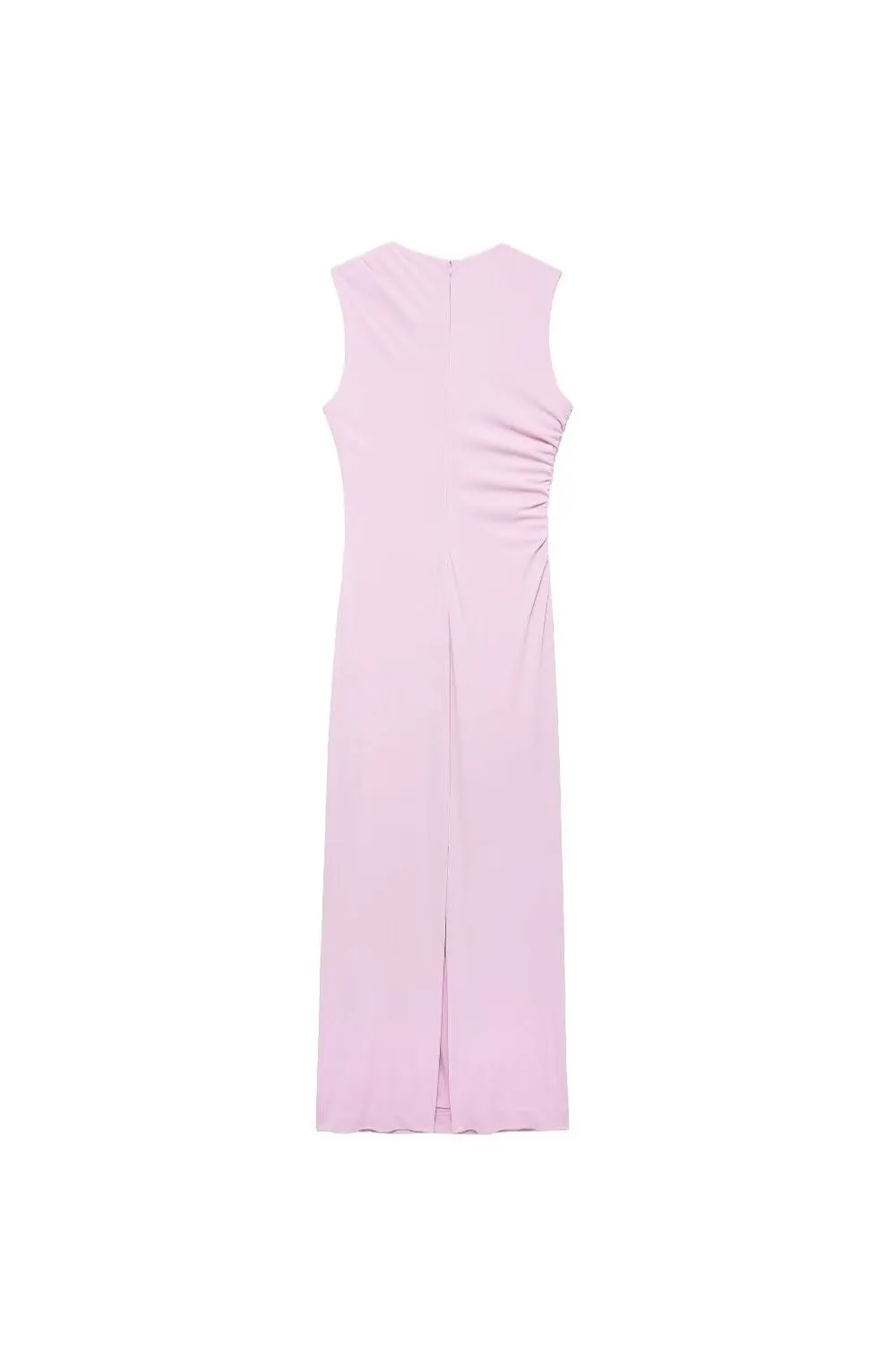 'Aurora'  Pleated Sheath Flute Dress (2 Colors)