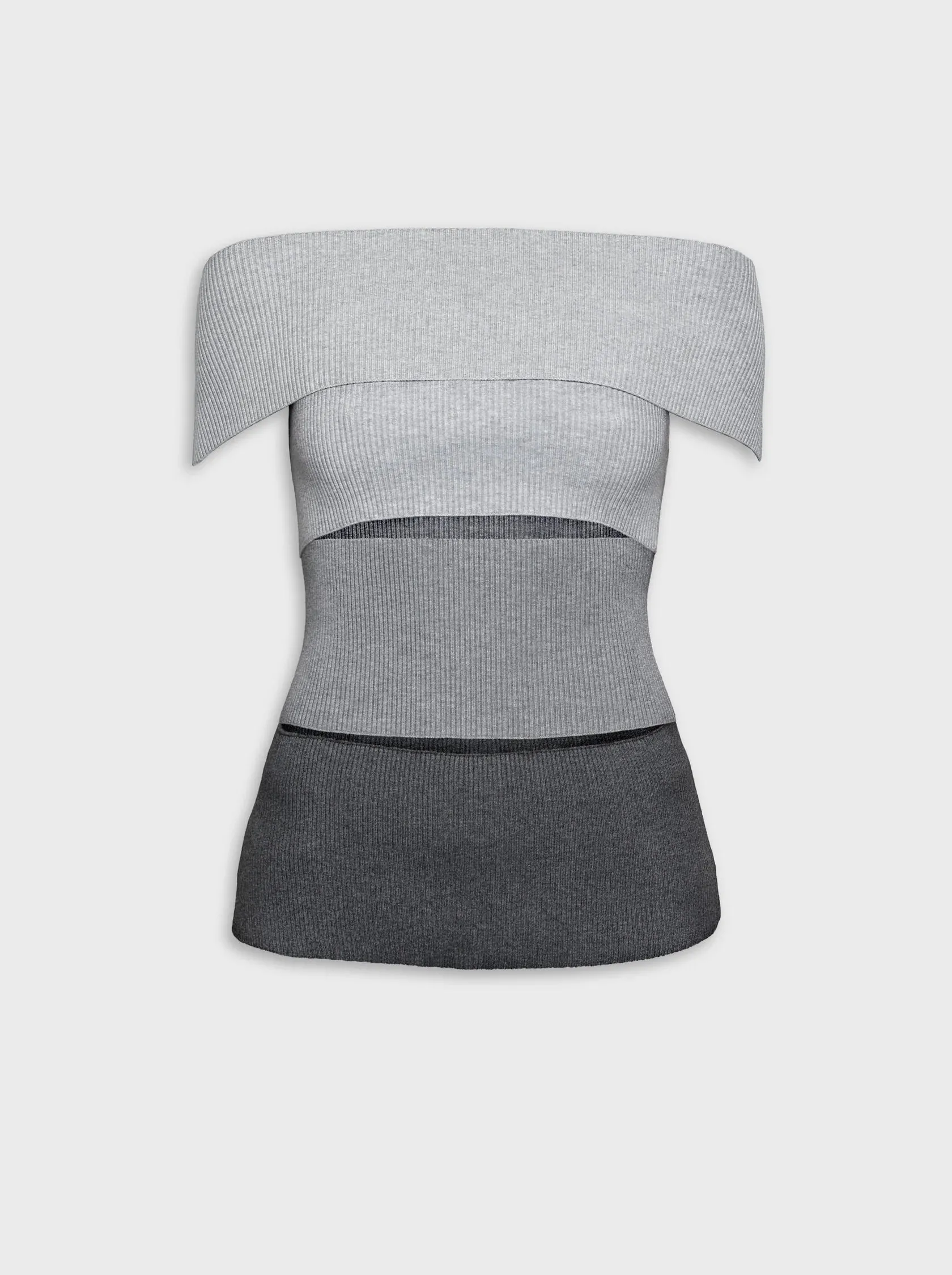 BANDAGE KNIT TOP