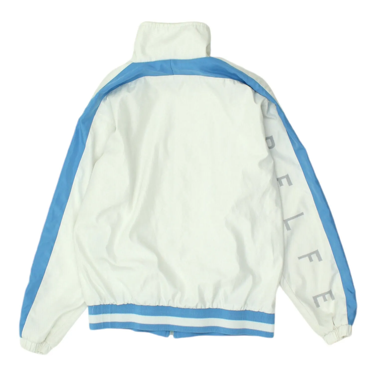 Belfe Womens White Track Jacket | Vintage High End Designer Sportswear VTG
