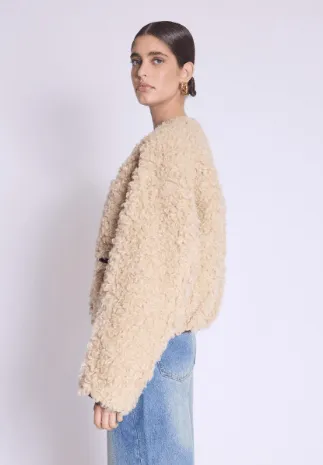Berenice Mandy Coat in Beige