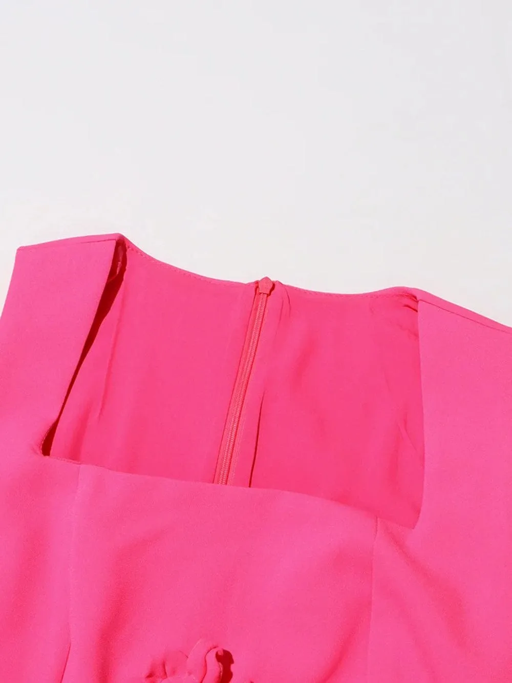 Bevan Sleeveless Appliques Mini Dress