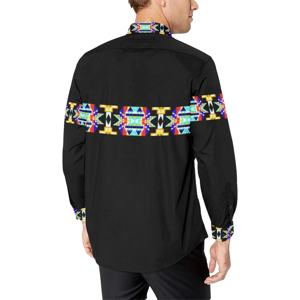 Black Blanket Strip - I Dress Shirt