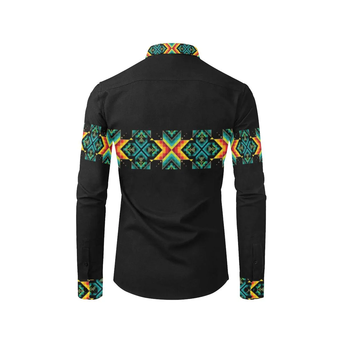 Black III Blanket Strip I Dress Shirt