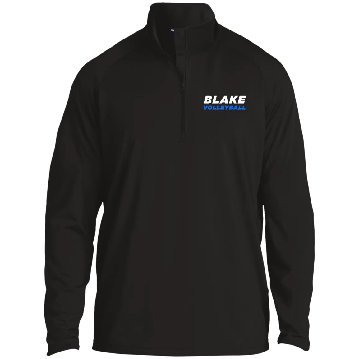 Blake Volleyball 1/2 Zip Raglan Performance Pullover