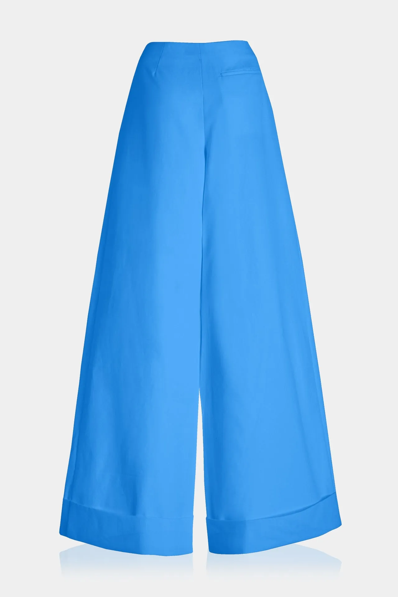 Blue Womens Plazzo Pants