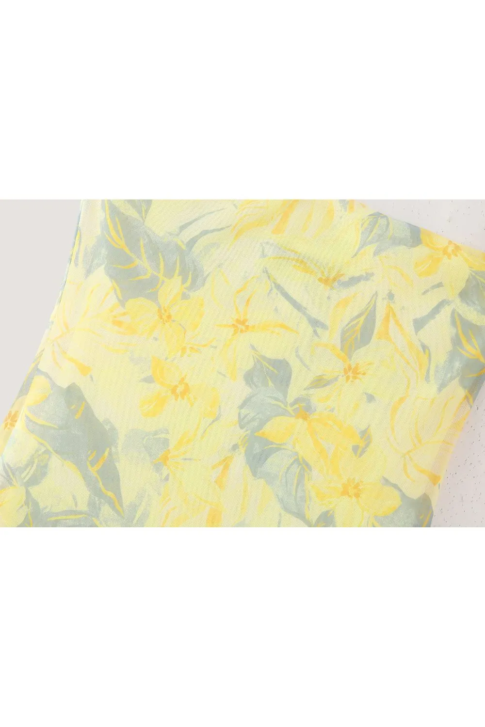 'Brooklyn' Printed chiffon-like  Off-Shoulder Dress