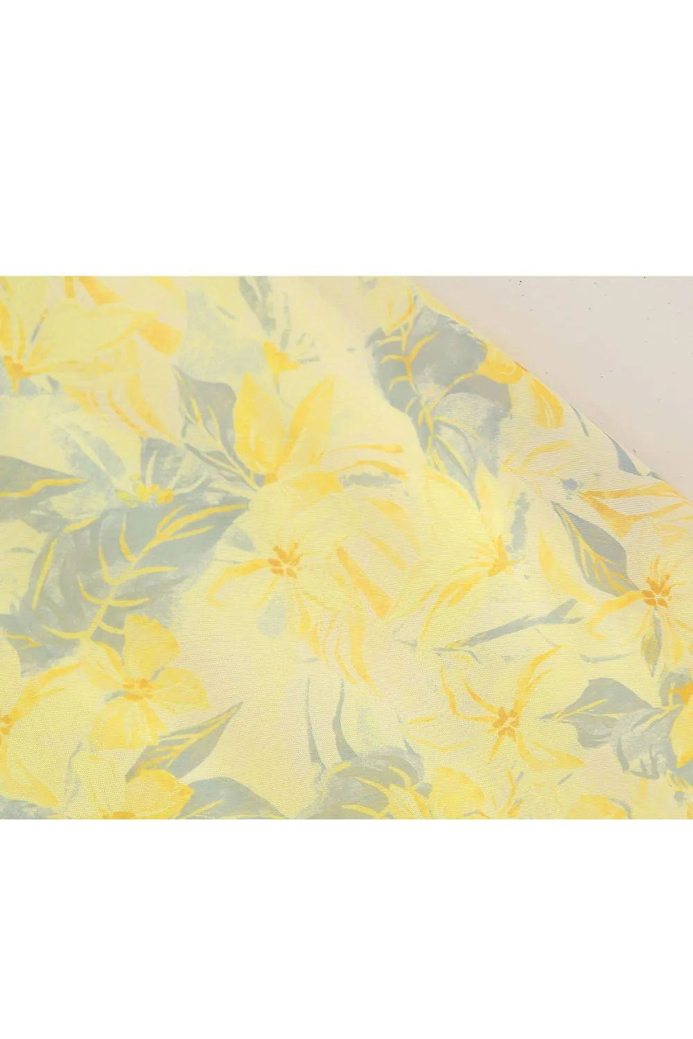 'Brooklyn' Printed chiffon-like  Off-Shoulder Dress
