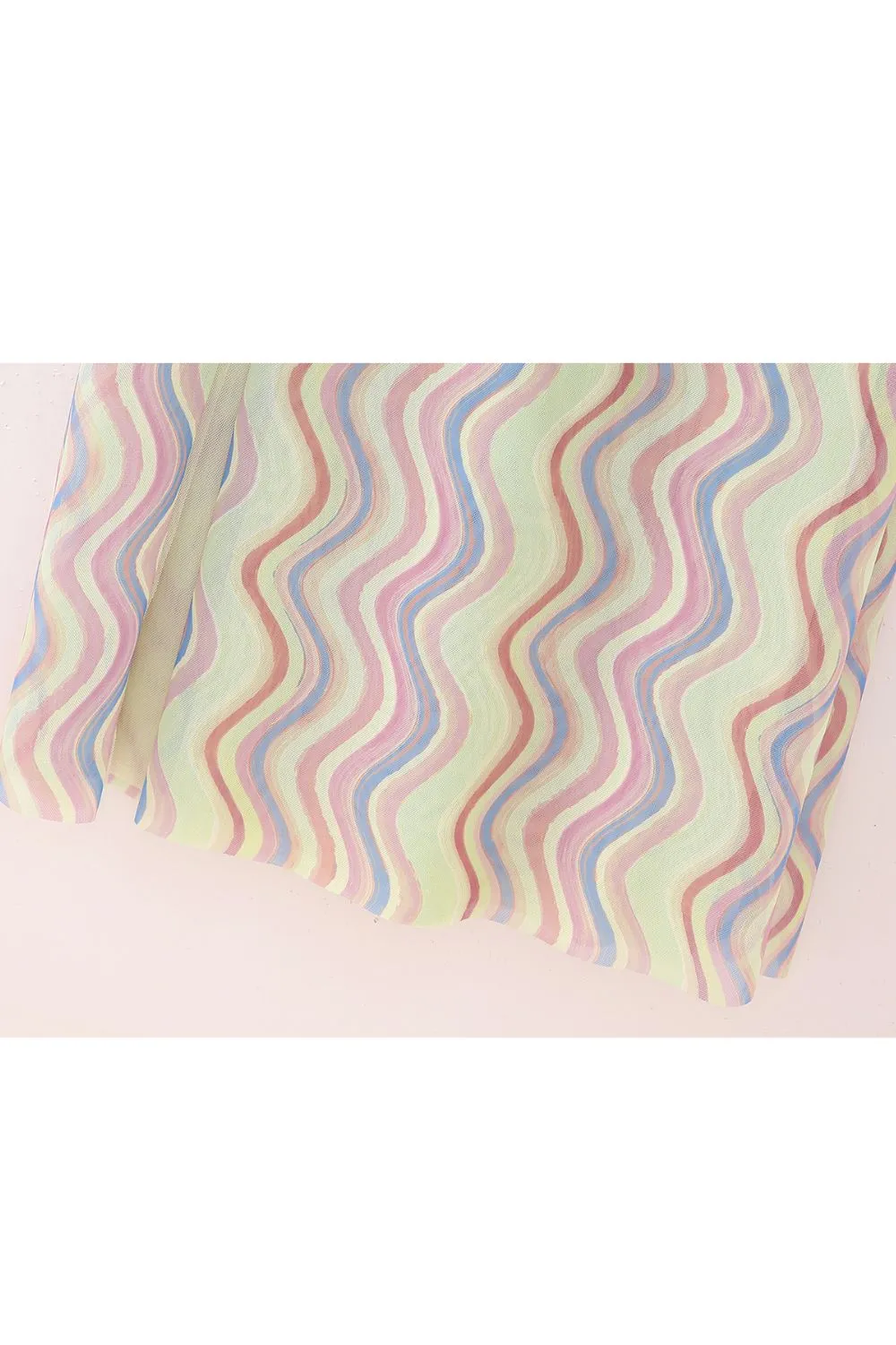 'Brooklyn' Printed chiffon-like  Off-Shoulder Dress