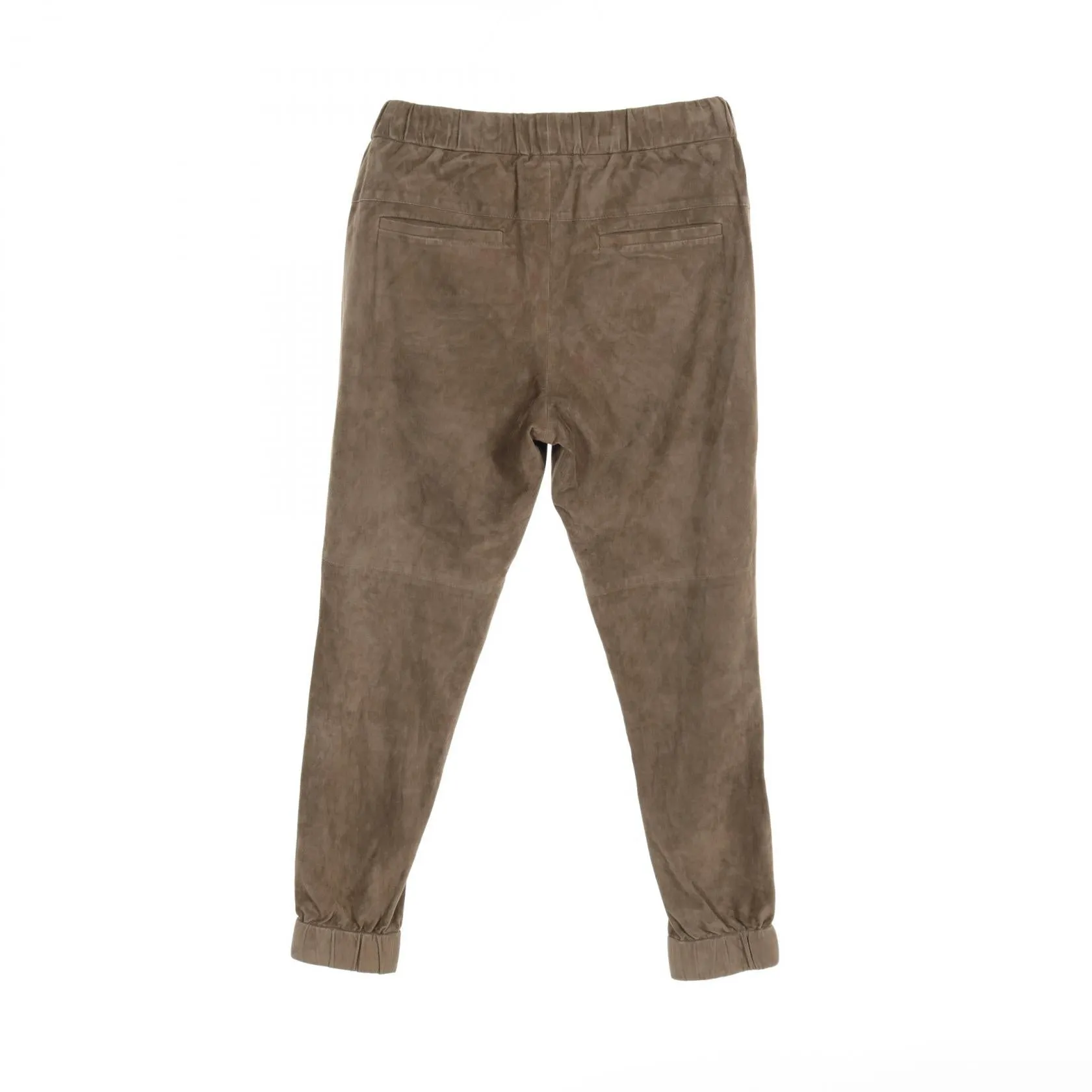 Brunello Cucinelli Suede Pants Women