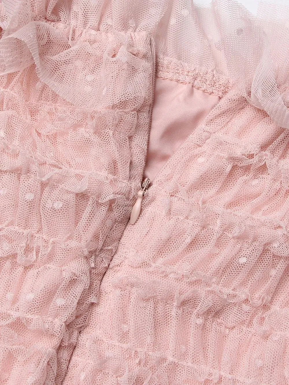 Cherie Mesh Midi Dress