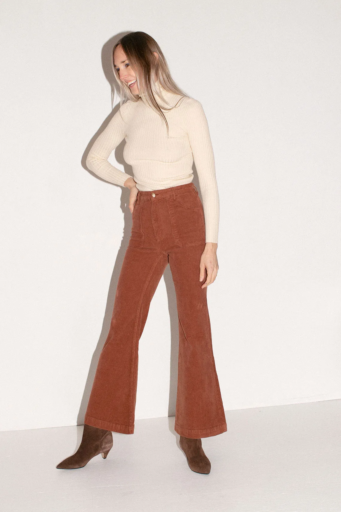Chestnut Cord Eastcoast Flare