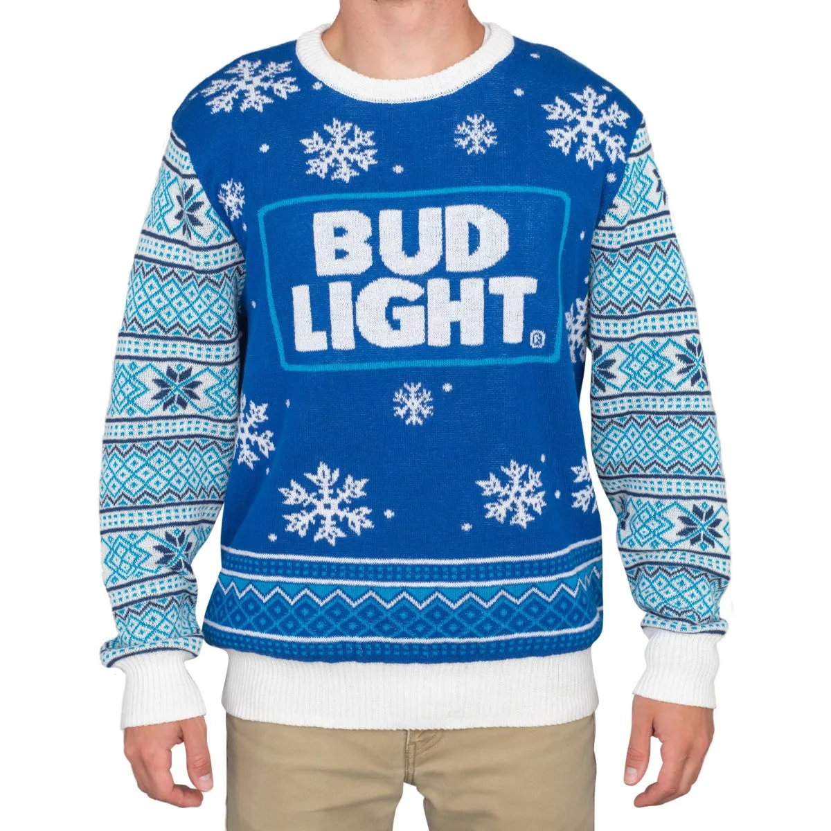 Christmas Beer Sweater JulesRoche Festive Adult Fit 85% Acrylic Wool
