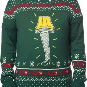 Christmas Story Leg Lamp Sweater