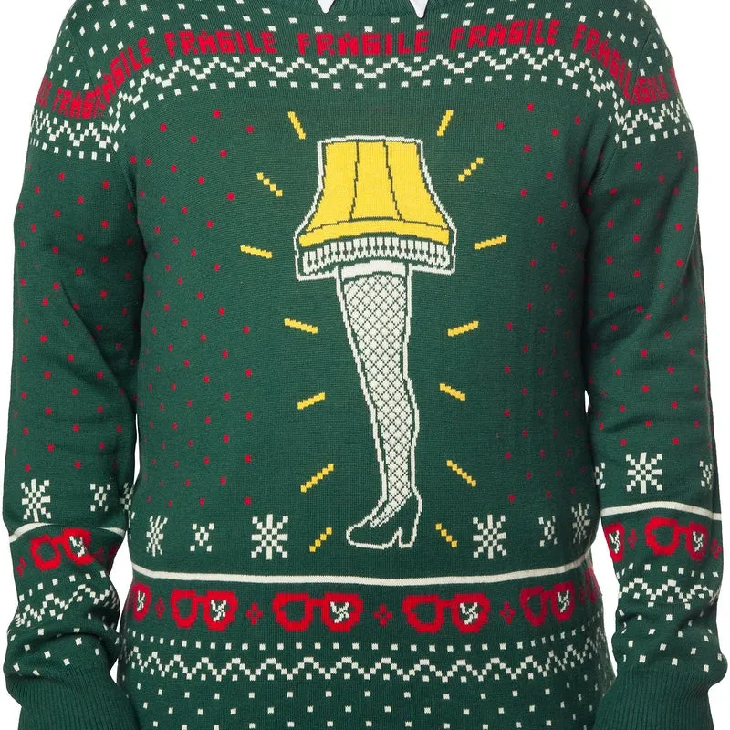 Christmas Story Leg Lamp Sweater