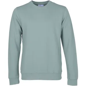 Classic Organic Crew Steel Blue