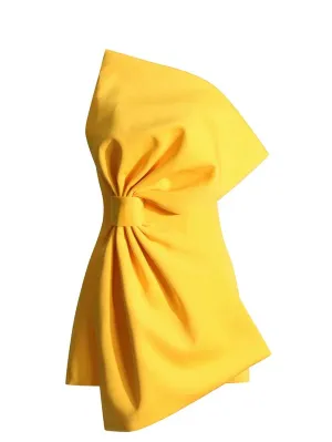 Dalynn Sleeveless Bowknot Mini Dress