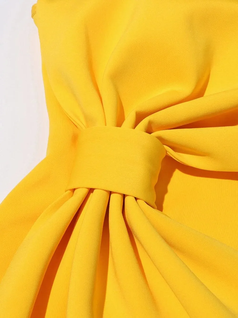 Dalynn Sleeveless Bowknot Mini Dress