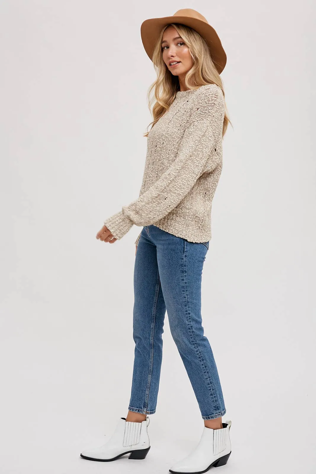 DISTRESSED SWEATER