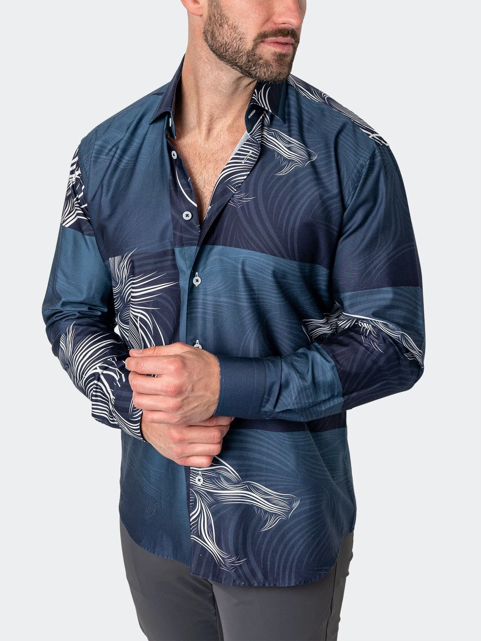 Fibonacci WolfWave Blue