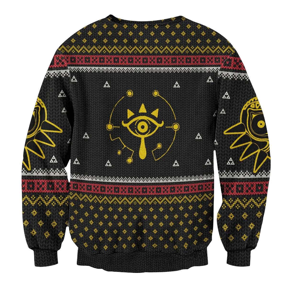 Giftngon - Legend of Zelda Triforce Christmas Unisex Wool Sweater For Kids