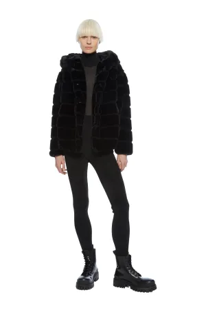 GOLDIE COAT - NOIR