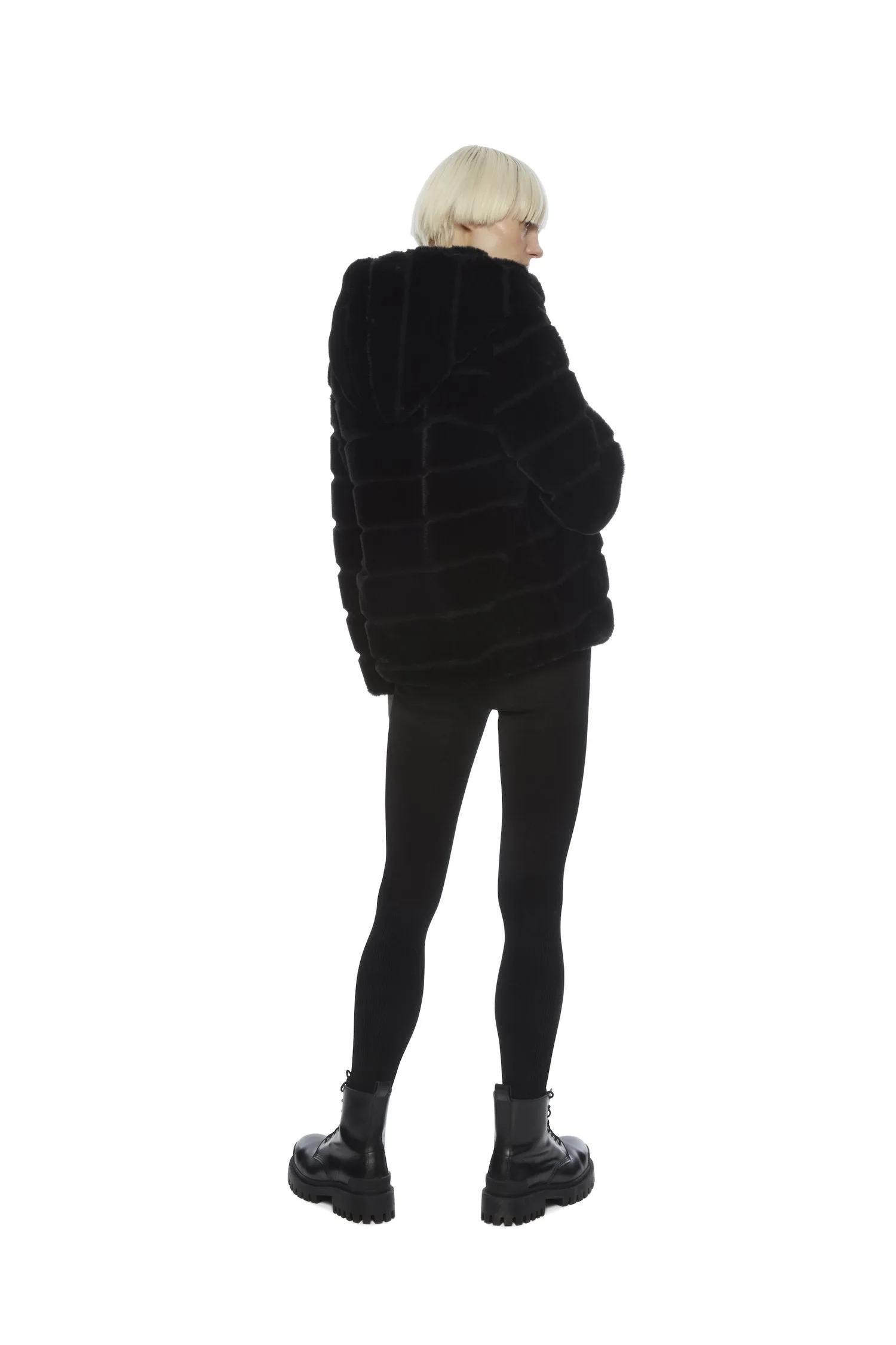 GOLDIE COAT - NOIR