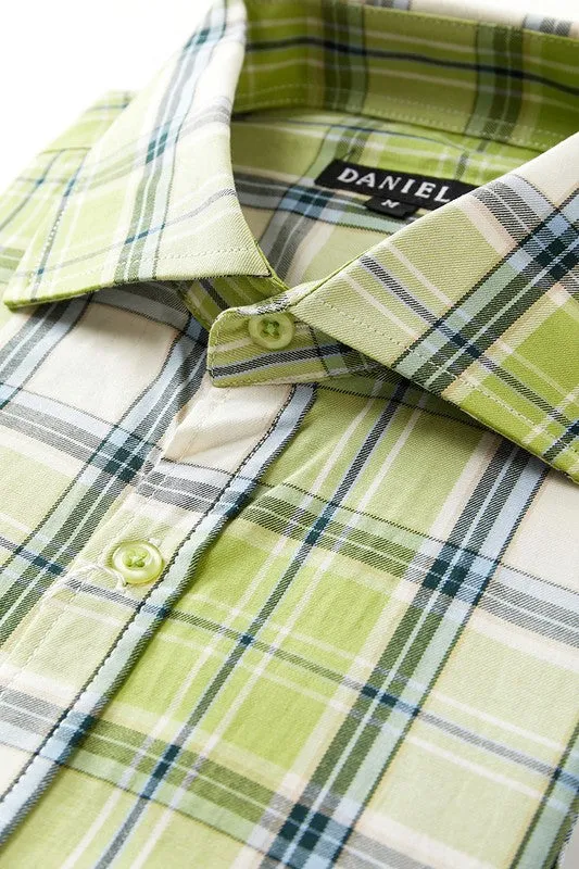 Green Plaid Shirt