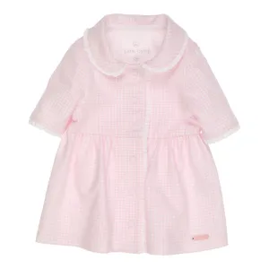 GYMP - Baby pink and white check dress