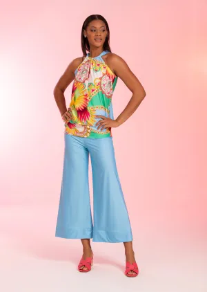 Halter Top with Hip/Waist Band (MS-699)