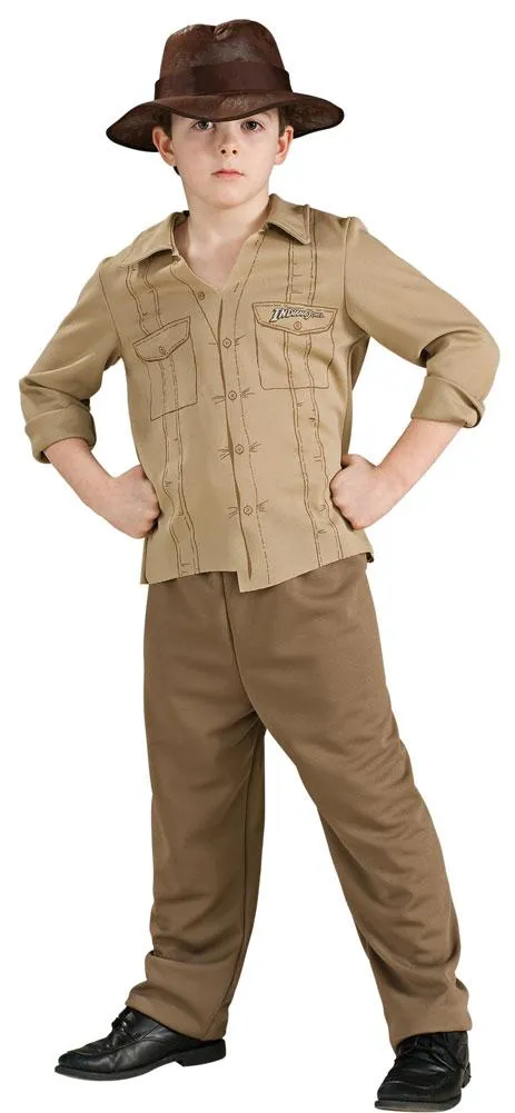 Indiana Jones Boys Costume Medium