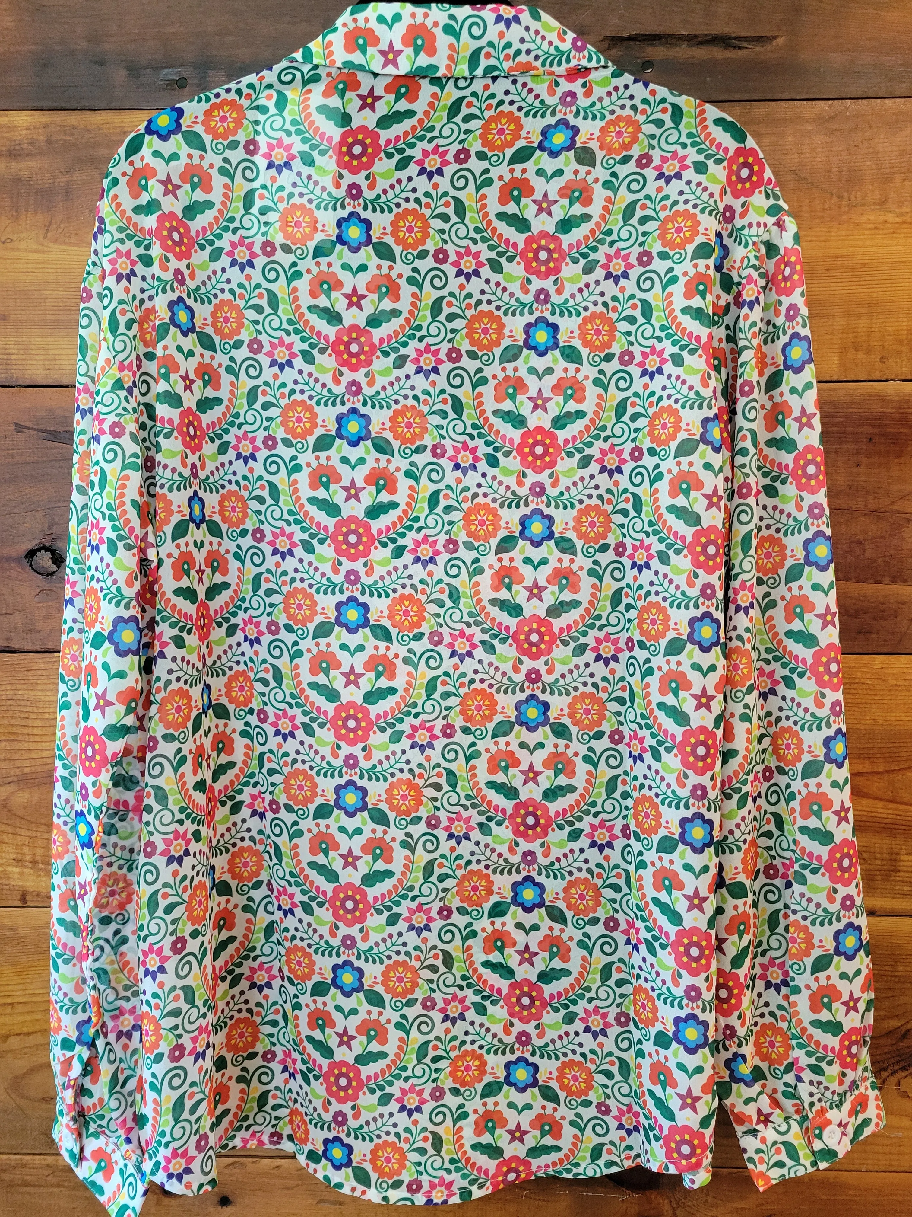 Ivory Fiesta Blouse