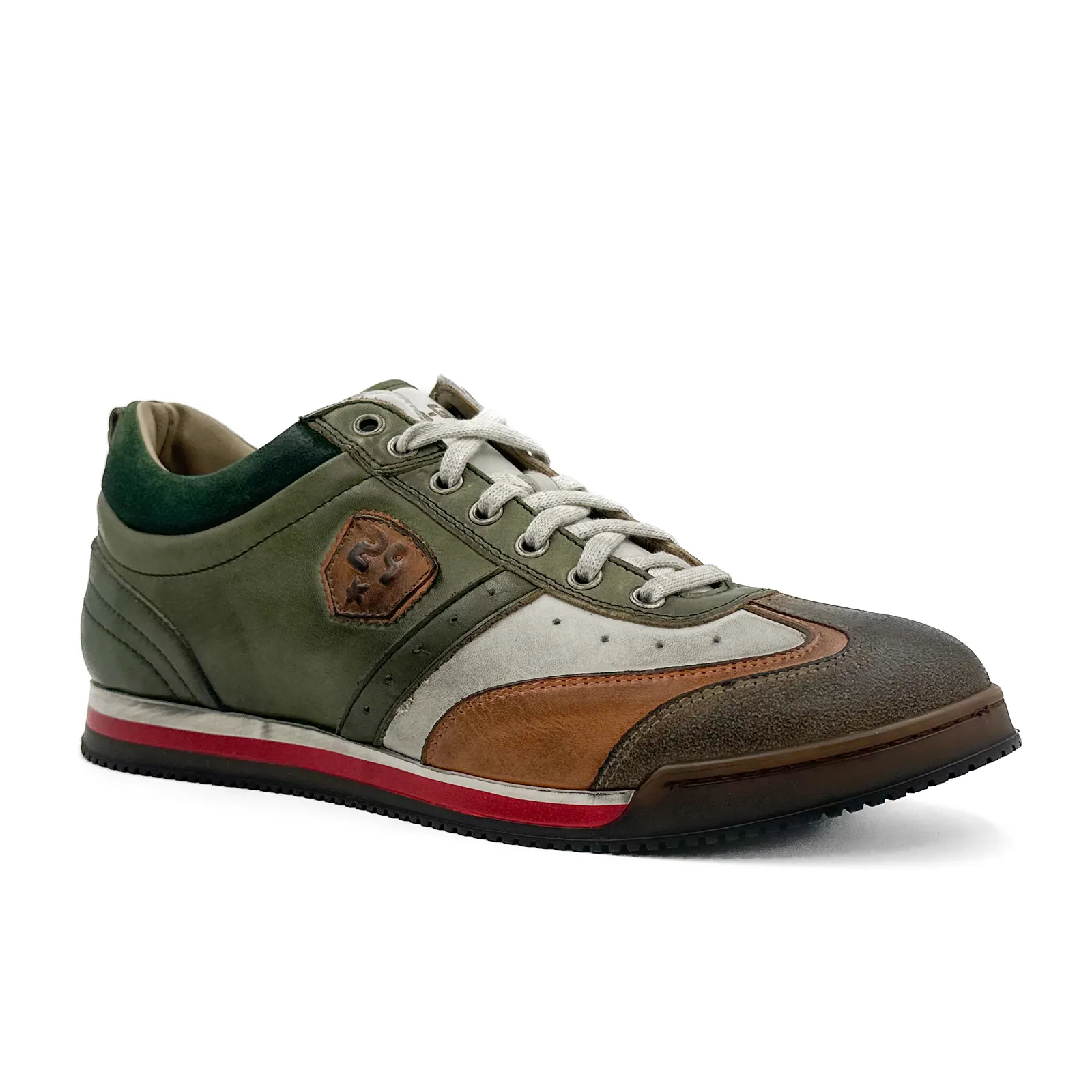 Kamo-Gutsu SCUDO 005 Sneaker (Men) - Kiwi Combi