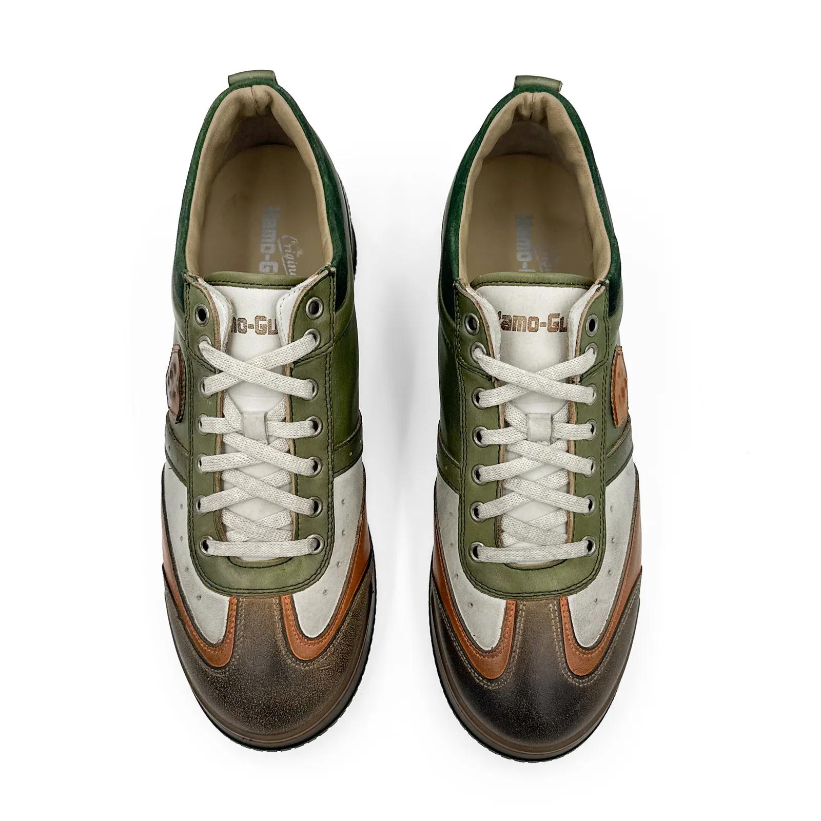 Kamo-Gutsu SCUDO 005 Sneaker (Men) - Kiwi Combi