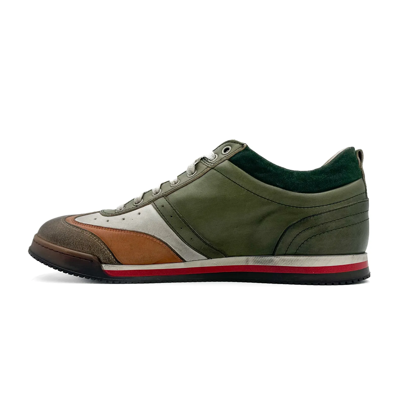 Kamo-Gutsu SCUDO 005 Sneaker (Men) - Kiwi Combi