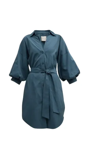 Kate Belted Mini Shirtdress