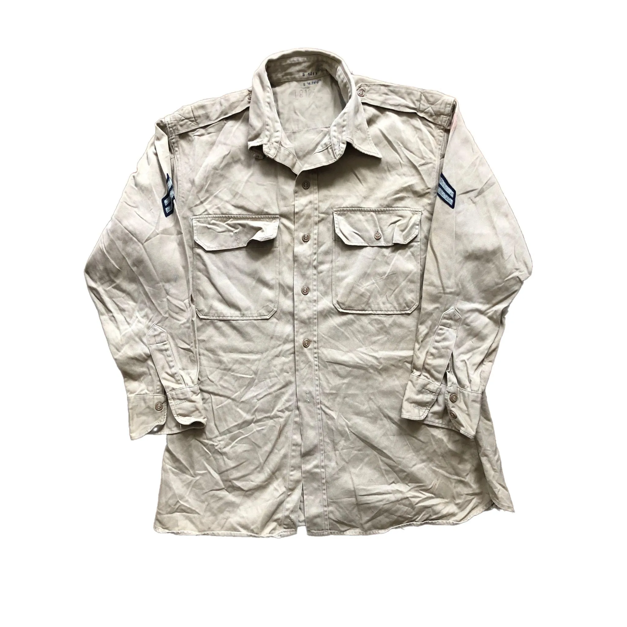 Khaki Corporal Officer Dress Shirt
