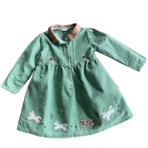 LE TOP CORDUROY DRESS (SZ 3M)