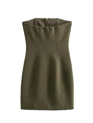 Lucy Off Shoulder Backless Mini Dress