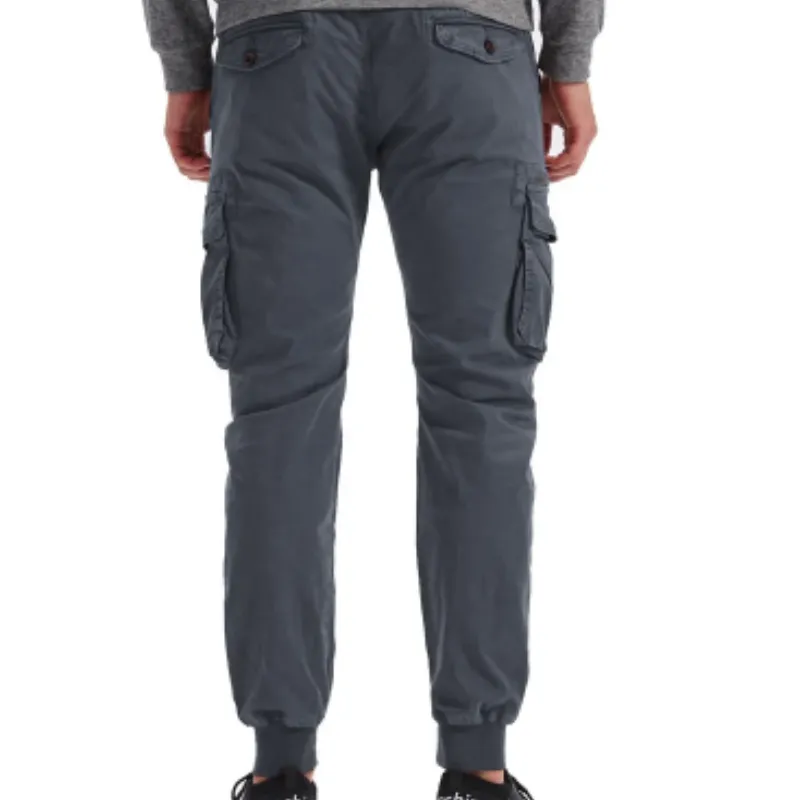 Men's Cargo Pants with Elastic Waistband and Pockets | Perfect for All Seasons