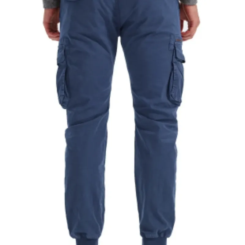 Men's Cargo Pants with Elastic Waistband and Pockets | Perfect for All Seasons
