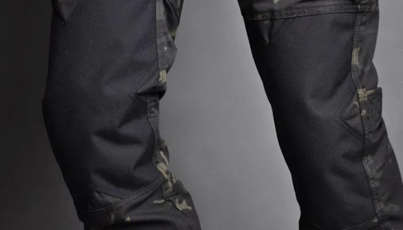 Men's Casual Loose Cargo Pants With Camouflage Print