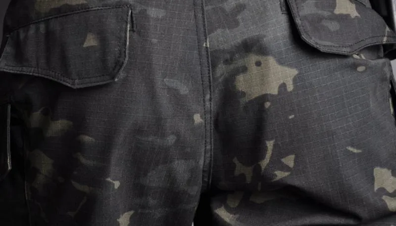 Men's Casual Loose Cargo Pants With Camouflage Print