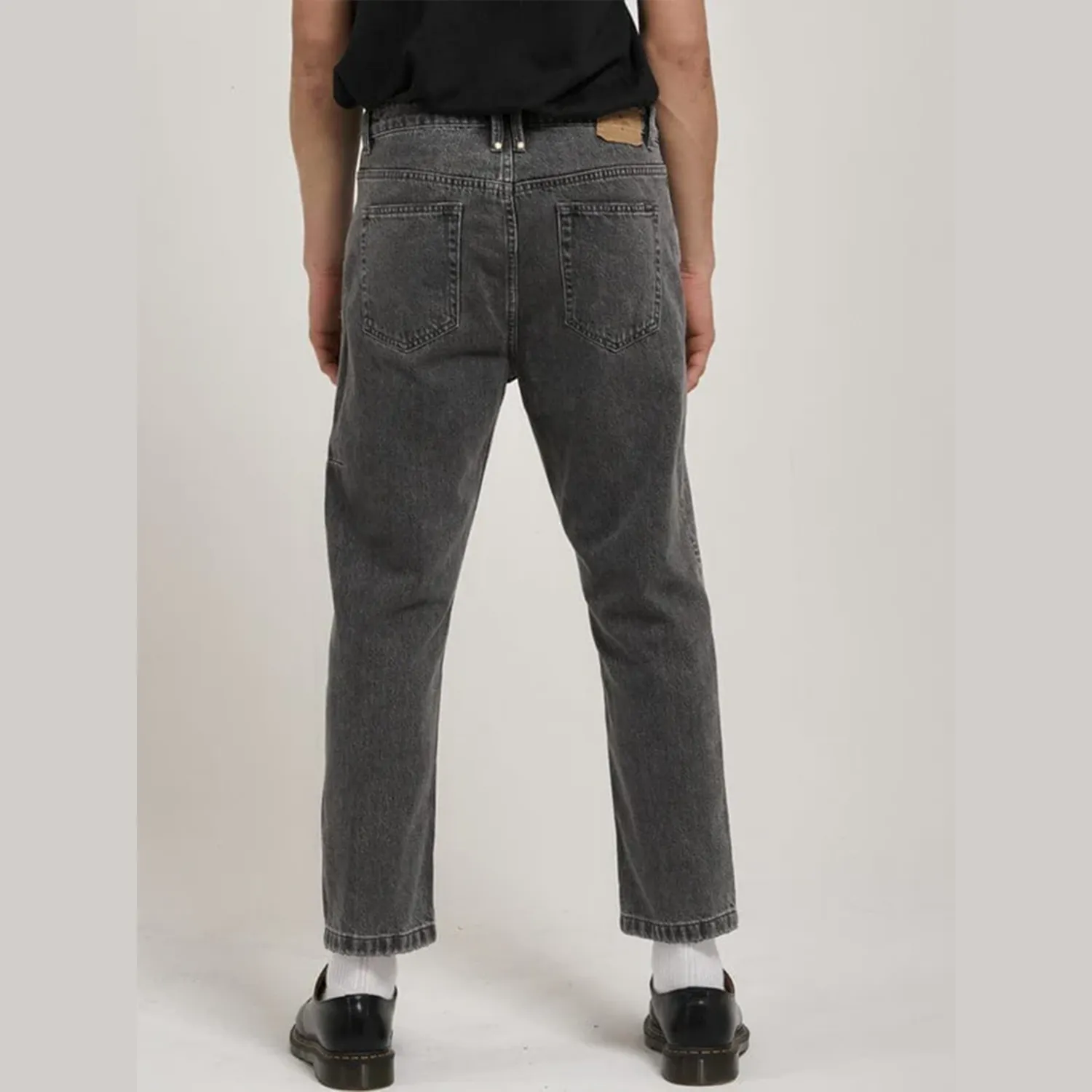 Men's Chopped Denim Jeans - Asphalt Gray
