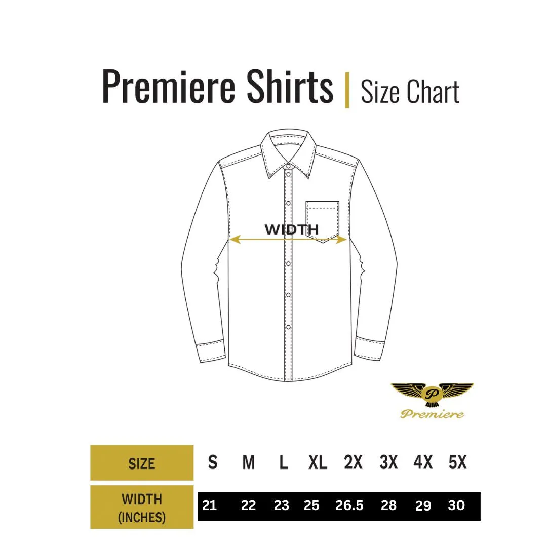 Men's Long Sleeve Button Down Dress Shirt Black Gold Jewel Geometric