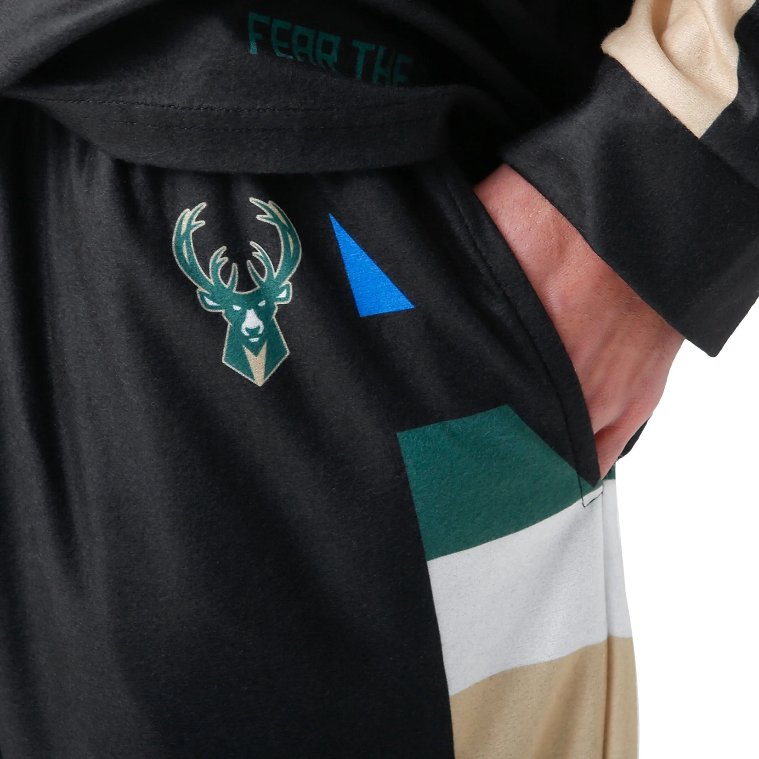 Milwaukee Bucks 2021 NBA Champions Holiday Pajamas
